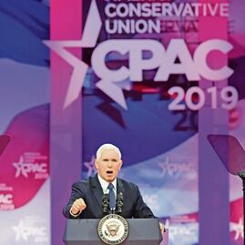 Pence promete que EU acabará el muro durante este mandato