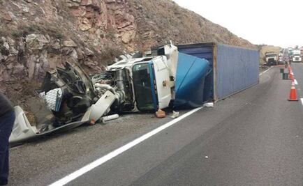Reportan accidente en la carretera León-Aguascalientes