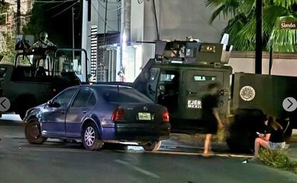 Militares chocan vehículo de 10 millones de pesos en Nuevo Laredo; dejan seis lesionados