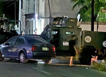 Militares chocan vehículo de 10 millones de pesos en Nuevo Laredo; dejan seis lesionados