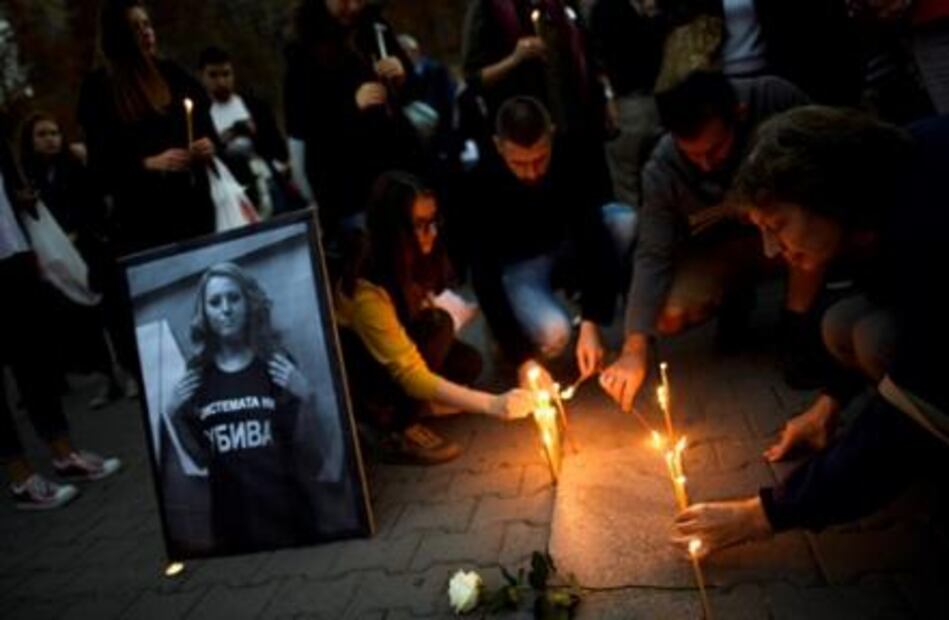 Concentraciones en Bulgaria en memoria de periodista violada y asesinada