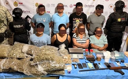 Cae banda delincuencial en norte de Veracruz; hermano de delegada de Bienestar y exesposo de candidata de Morena, entre los detenidos