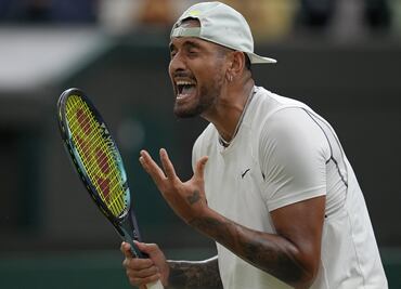 Kyrgios hace circo en Wimbledon