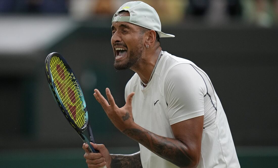 Kyrgios hace circo en Wimbledon