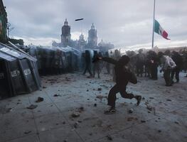 Sheinbaum condena violencia en marcha del 2 de octubre; buscan afirmar que la 4T reprime como el gobierno del 68, acusa