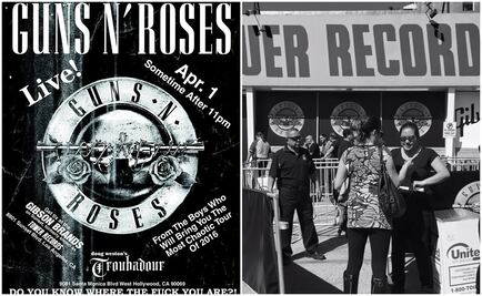 Guns N' Roses sorprende con concierto exclusivo
