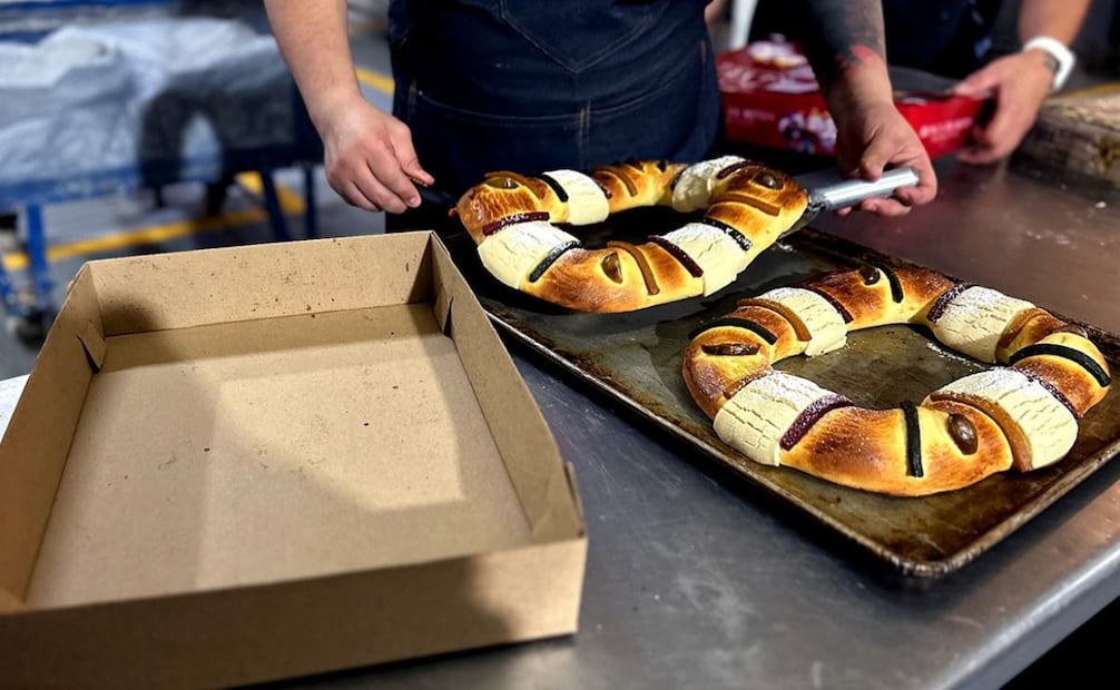 Más de 80 reclusos realizan roscas de reyes (28/12/2025). Foto: Especial