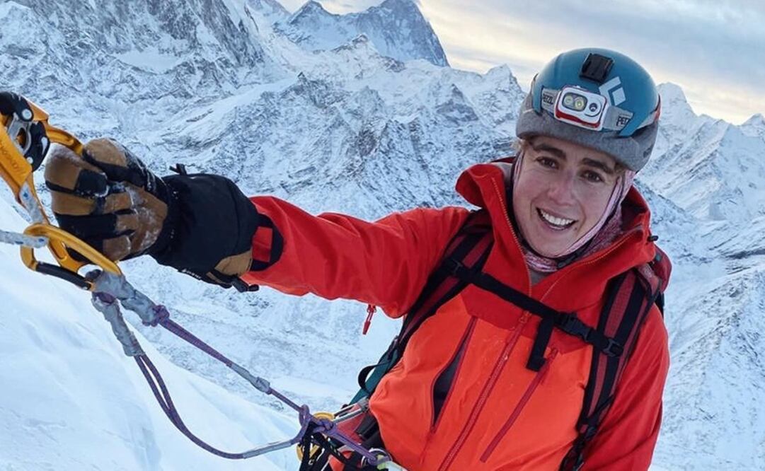 Andrea Dorantes la joven mexicana que triunfa en el alpinismo. Foto: Instagram