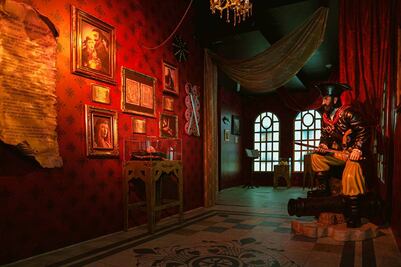 Cómo es la exposición de piratas en el Acuario Inbursa