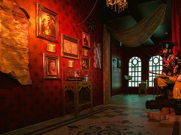 Cómo es la exposición de piratas en el Acuario Inbursa