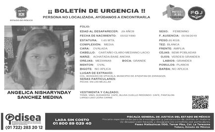 Mujer encontrada sin vida en Hidalgo, con reporte de desaparición en Edomex