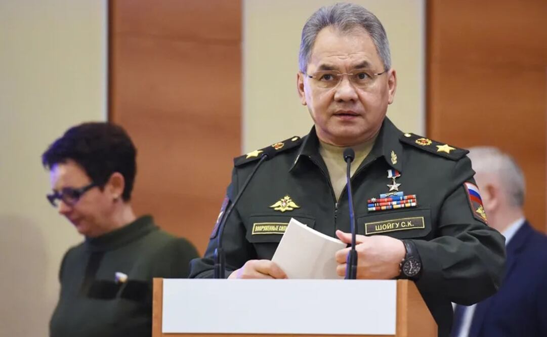 El ministro de Defensa ruso, el general Sergey Shoigu.  Foto: LA NACION