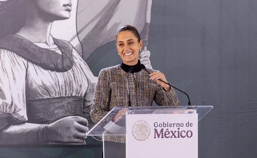 La presidenta Claudia Sheinbaum Pardo encabezó el evento Programas del Bienestar, en Panotla, Tlaxcala, este 29 de diciembre del 2024. Foto Hugo Salvador / EL UNIVERSAL