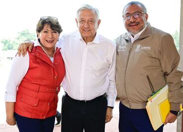 AMLO y Delfina Gómez supervisan avances de IMSS Bienestar en el Edomex