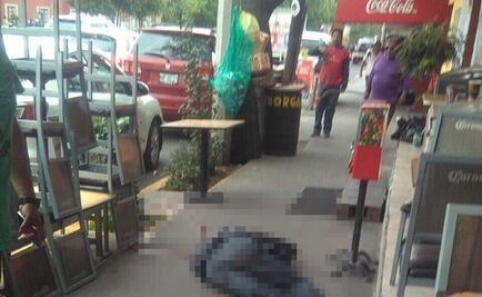 Balean a hombre frente a pozolería en Observatorio