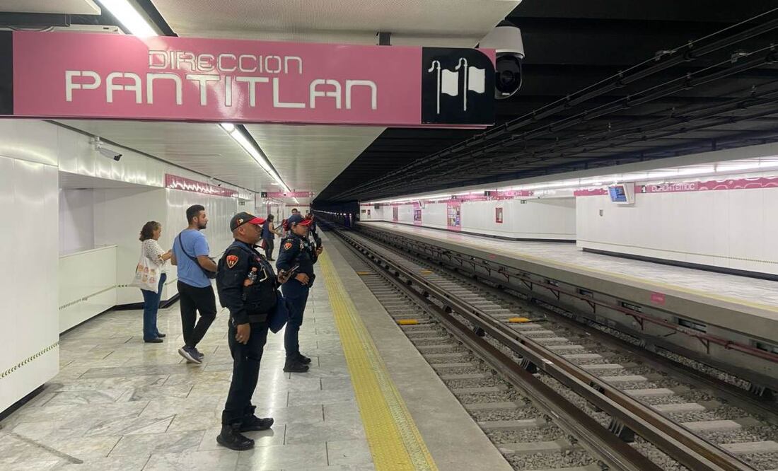 Secretario de Movilidad asegura que usuarios del Metro disfrutarán de una de Línea 1 "totalmente renovada". Foto: Juan Carlos Williams / EL UNIVERSAL