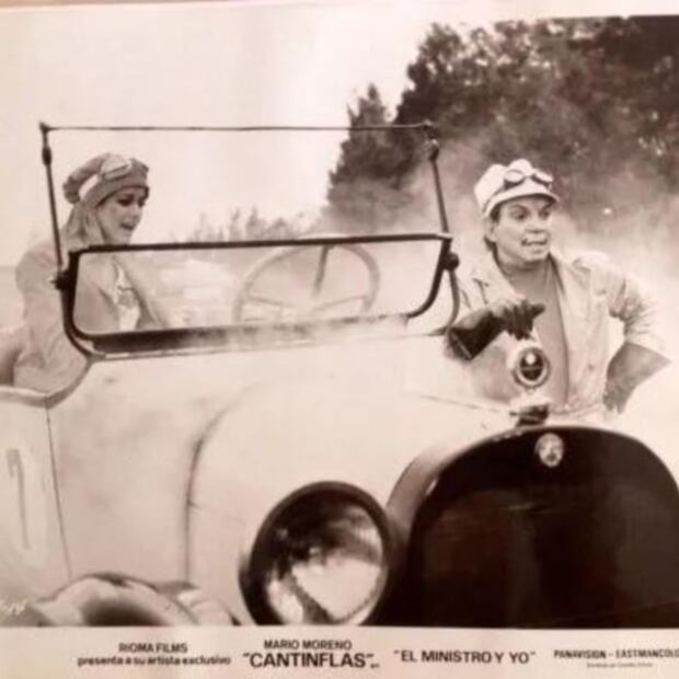 Así lucía Lucía Mendez cuando protagonizó ‘El ministro y yo’, junto a Cantinflas