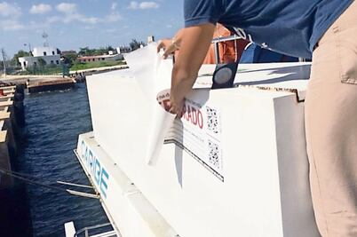 Peritos de PGR indagan explosión en ferry de Borge