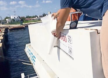 Peritos de PGR indagan explosión en ferry de Borge