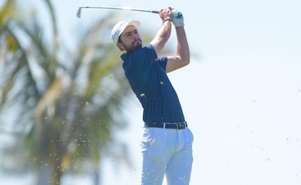 Mexicano Álvaro Ortiz tiene un gran debut en el Abierto Mexicano de Golf