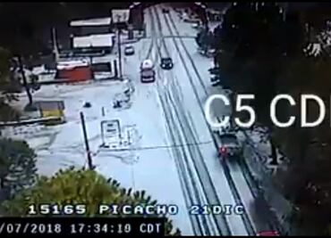 Registran granizada en Tlalpan; llueve en 9 delegaciones más