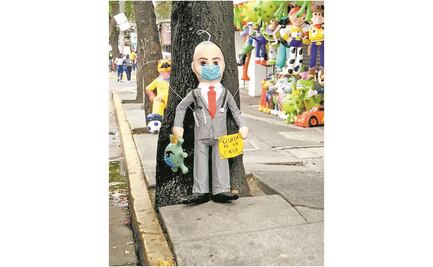 El Covid se vende bien en forma de piñata