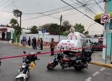 Gaseros se enfrentan a golpes y balazos en Ecatepec; hay dos heridos