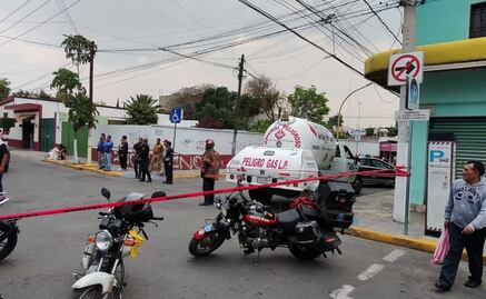 Gaseros se enfrentan a golpes y balazos en Ecatepec; hay dos heridos 