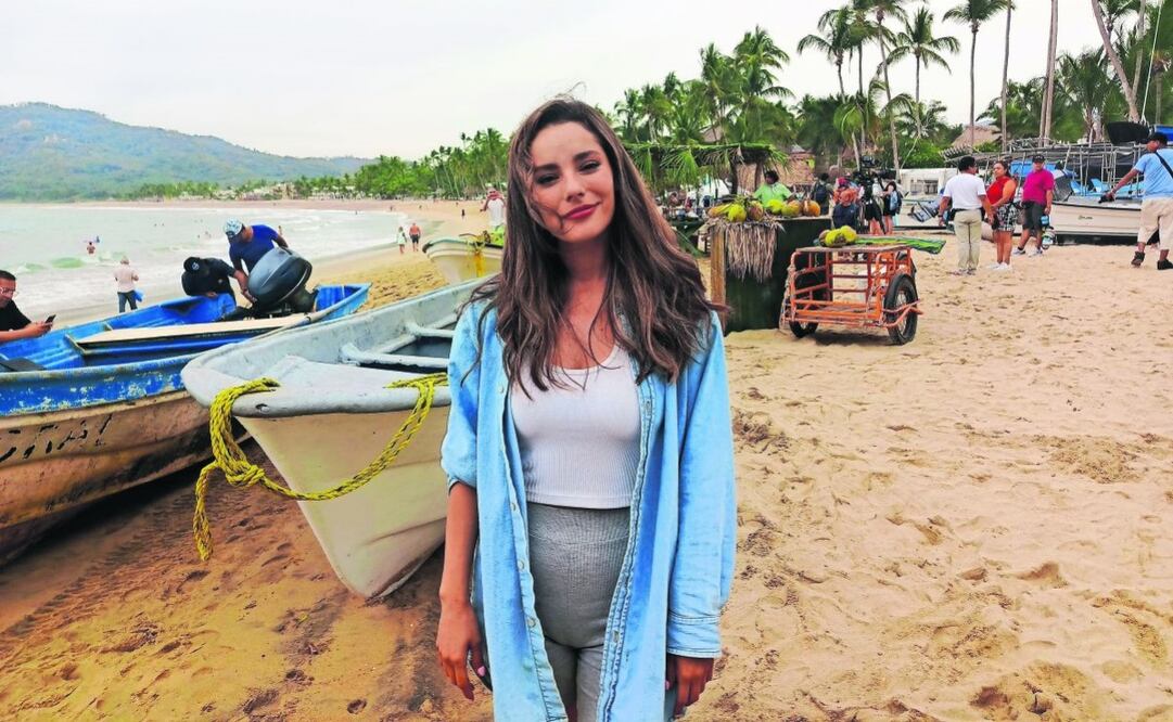En el melodrama, que se graba en Nayarit, interpretaa una mujer que sospecha si su novio es inocente. Foto: Armando Pereda | El Universal