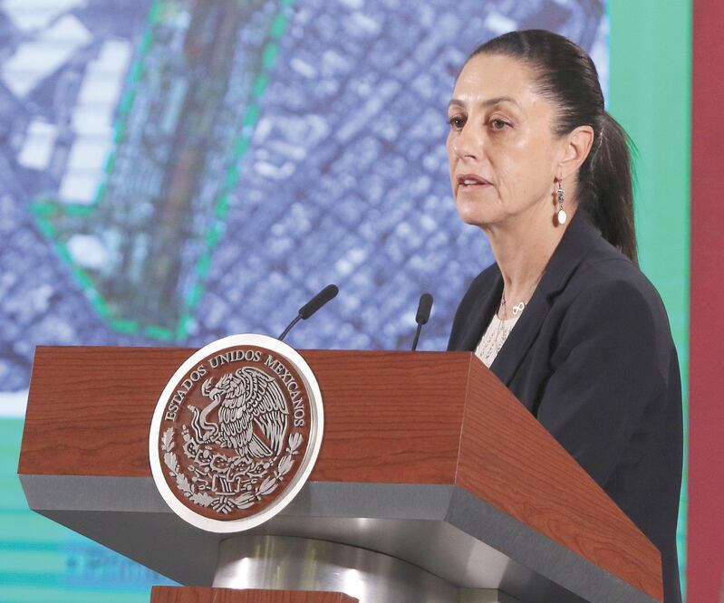 Alistan infraestructura. La jefa de Gobierno, Claudia Sheinbaum, anunció que se preparan centros de salud en el norte de la capital. Foto: CARLOS MEJÍA. EL UNIVERSAL