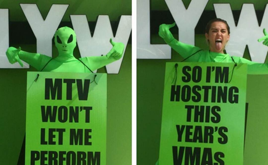 Miley Cyrus dirigirá la ceremonia Foto:Instagram