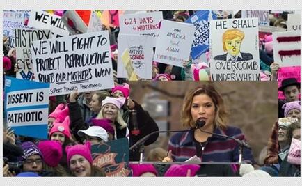 America Ferrera exhorta a resistir políticas de Donald Trump
