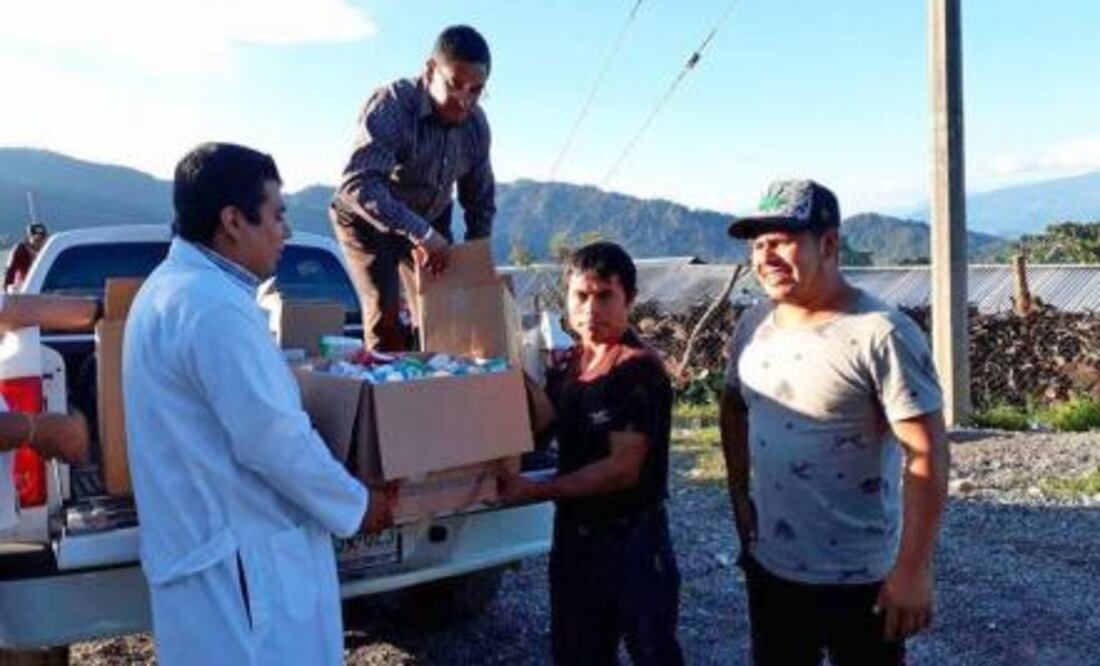 El Gobierno de Chiapas entrega ayuda humanitaria a habitantes afectados por tormenta “Nadine” y el Frente Frío 4. Foto: Archivo