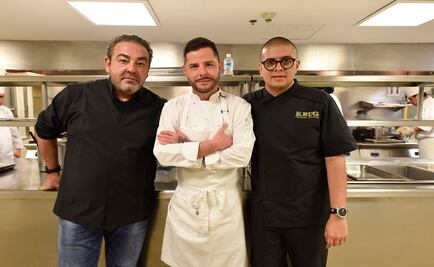 Juan Amador, Olivier Deboise y Fernando Sánchez unidos por la champagne