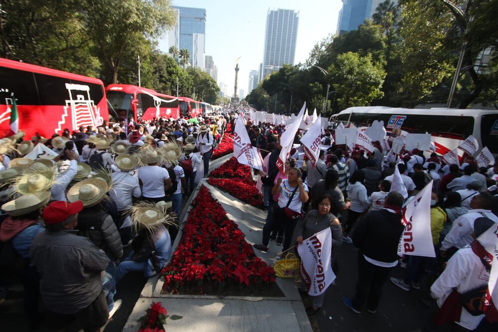Mier Velazco sostuvo que para el grupo parlamentario de Morena, es “fundamental” participar en la marcha". Foto: Carlos Mejía Archivo/EL UNIVERSAL