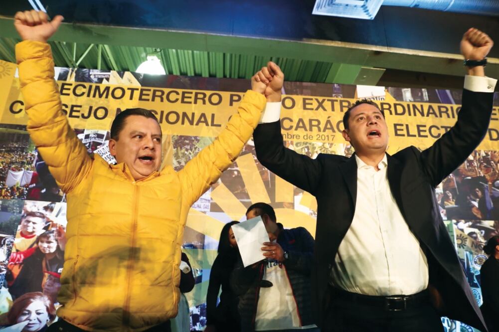 Manuel Granados asumió la presidencia del PRD. Foto: JUAN REYES. EL UNIVERSAL