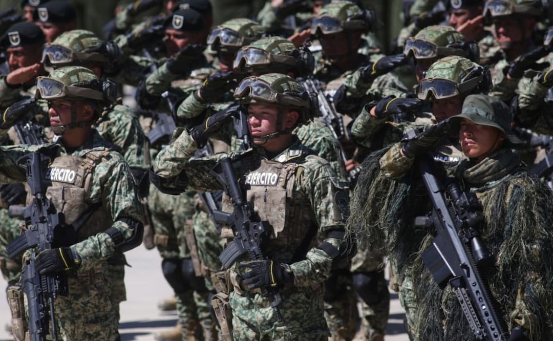 Elementos del ejército mexicano. Foto: Carlos Mejía / El Universal