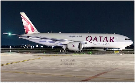 Qatar Cargo llega al aeropuerto Felipe Ángeles tras cierre de operaciones de carga en el AICM