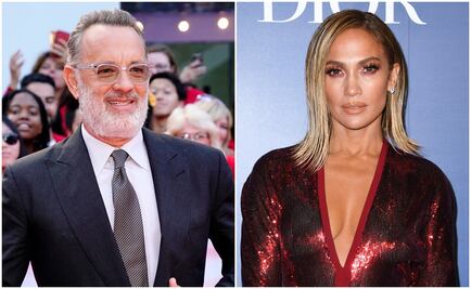Critican a Tom Hanks por "limpiarse" beso de Jennifer Lopez
