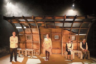 Sepulturas, obra sobre hombres fragmentados