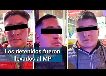 Caen 3 presuntos asaltantes de automovilistas en Periférico