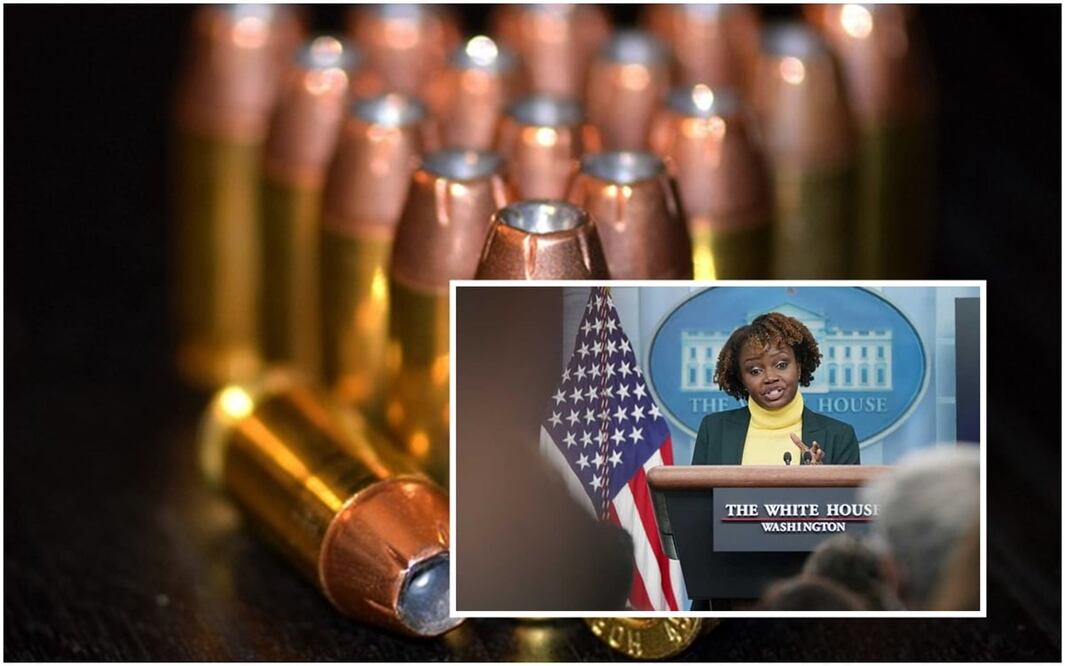 Portavoz de la Casa Blanca, Karine Jean-Pierre. Foto: AP y Pixabay