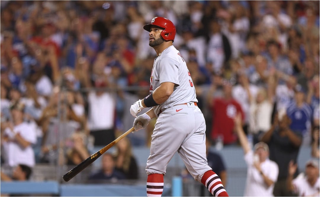 Albert Pujols se une al exclusivo club de los 700 jonrones en Grandes Ligas / FOTO: AFP