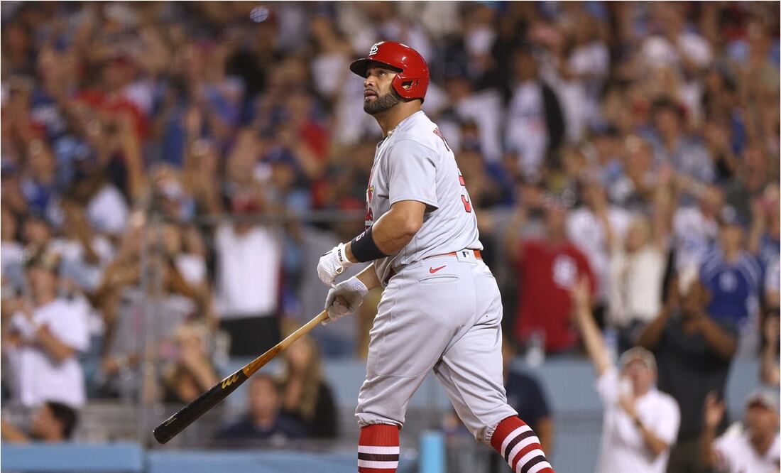 Albert Pujols se une al exclusivo club de los 700 jonrones en Grandes Ligas / FOTO: AFP