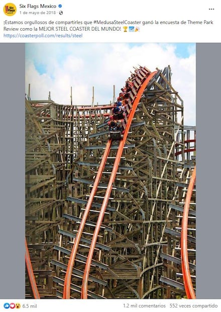Medusa Six Flags México