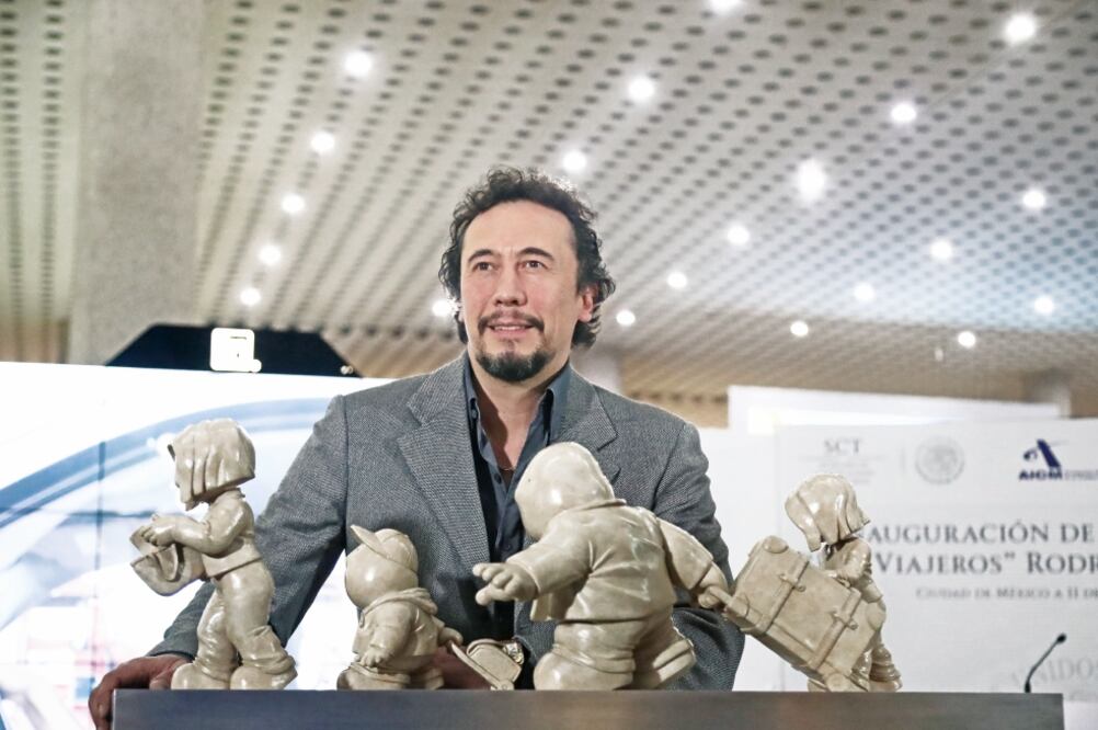 El artista celebra 10 años de haber creado al personaje llamado Timoteo (ALEJANDRO ACOSTA. EL UNIVERSAL)