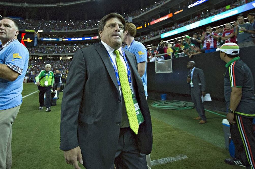 El DT Miguel Herrera pretende que la Selección anote lo más pronto posible (ETZEL ESPINOSA. IMAGO7)