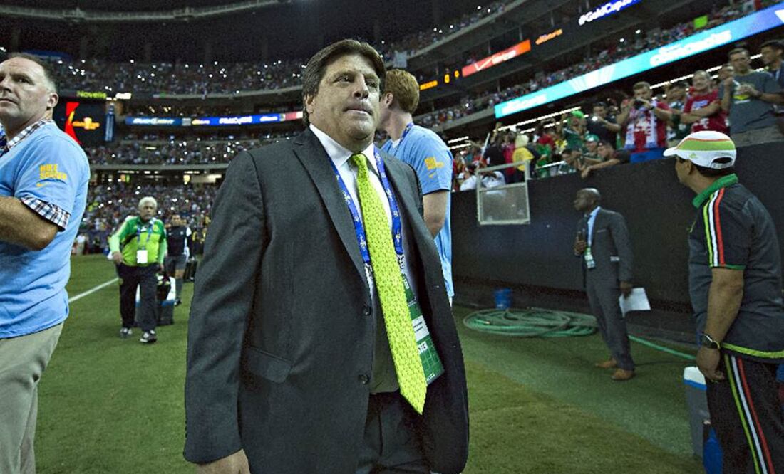 El DT Miguel Herrera pretende que la Selección anote lo más pronto posible (ETZEL ESPINOSA. IMAGO7)
