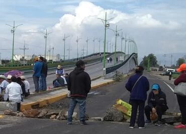 Campesinos realizan bloqueos por altas tarifas de energía en Hidalgo