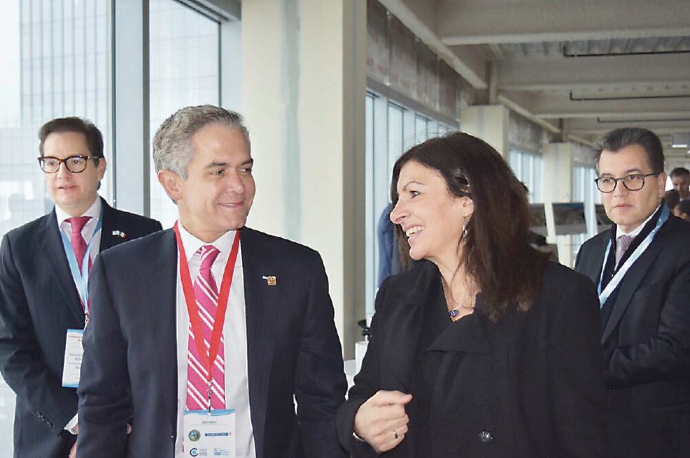 Miguel Ángel Mancera partició ayer en el Foro Urban Waterways, en el que alcaldes de distintas partes del mundo dialogan sobre las estrategias para encontrar nuevas fuentes de abastecimiento de agua para las ciudades. (CUARTOSCURO)
